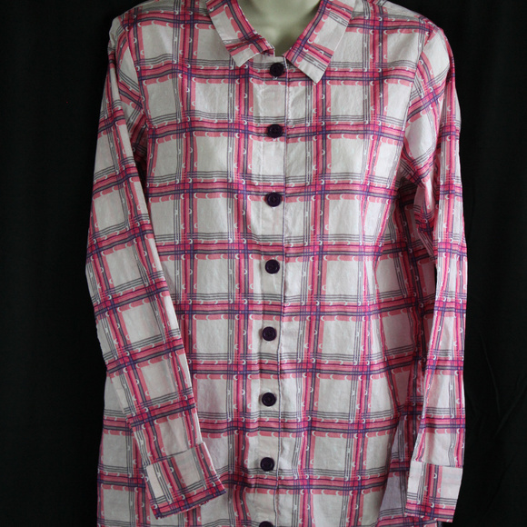 BCBGeneration Women's Button Down Long Blouse - Picture 1 of 7